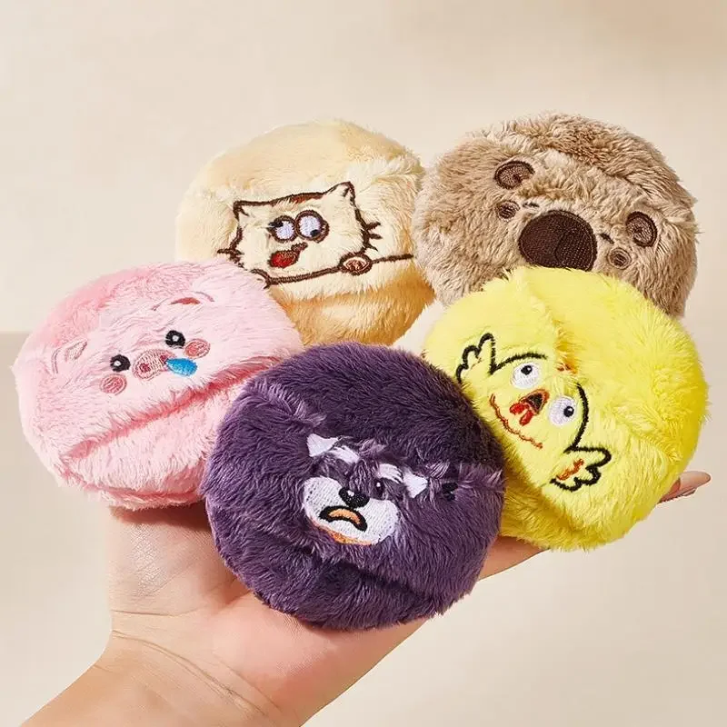 Reunindo pó solto puff macio e amigável à pele perfeito aplicador de pó ferramenta grosso grande sopro de pó