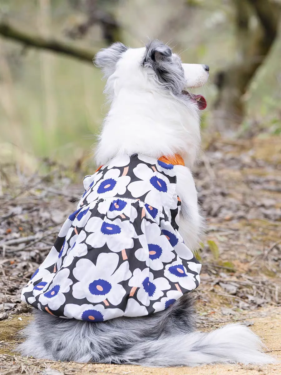 

Summer Plaid Breathable Pet Clothes for Medium and Large Dogs, Outdoor Walking Supplies, Puppy Clothes, Designer Clothes