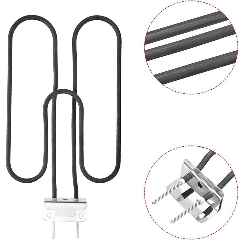 66631 / 65620 Weber Electric Grill Replacement Parts Heating Elements 2200W For Weber Q140 / Q1400 EU Plug