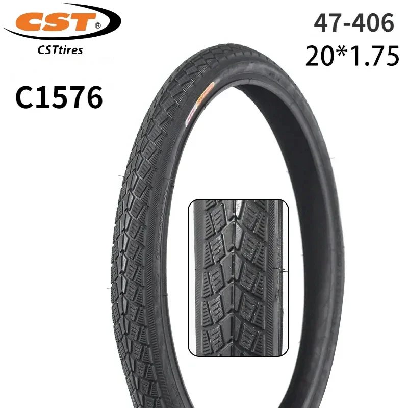 C1576 Bike Tire 47-406 Bicycle Tire 20X1.75 BMX 406 Small Wheel Folding Bicycle Tire