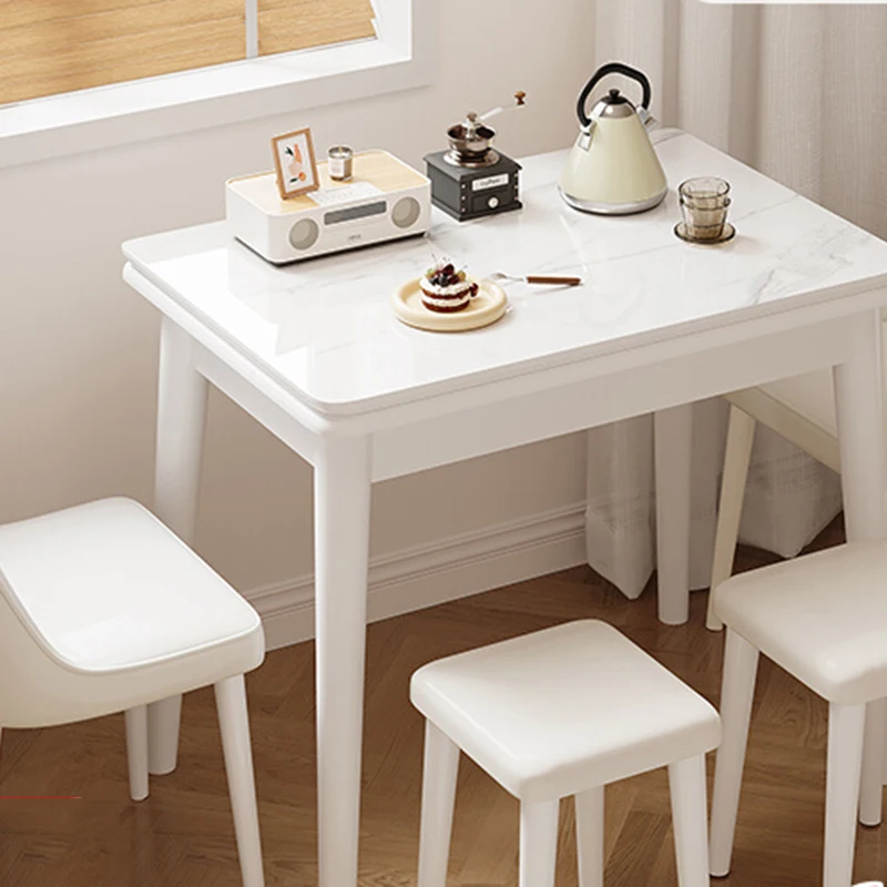 Nordic Minimalist Solid Wood Dining Table