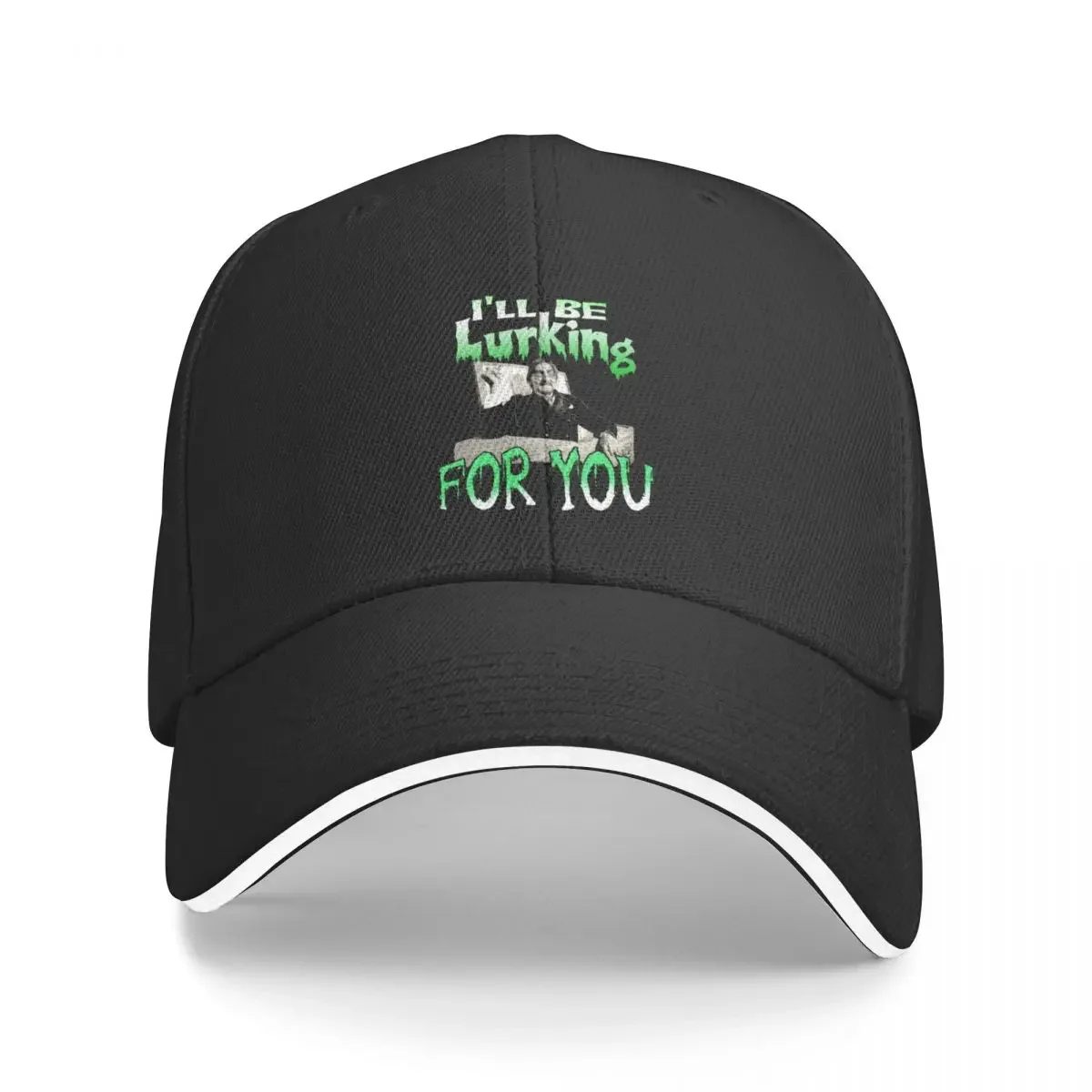 Creature Feature Dr. Paul Bearer - I'll Be Lurking For You Baseball Cap Snap Back Hat Luxury Man Hat funny hat Woman Men's