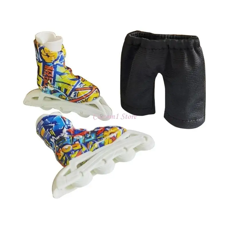 Y1UB مجموعة ألعاب الاصبع الصغيرة للكبار الأطفال لوح تزلج/دراجة الاصبع مصغرة فنجر سكوتر لعبة لعبة المراهقين لعبة جديدة