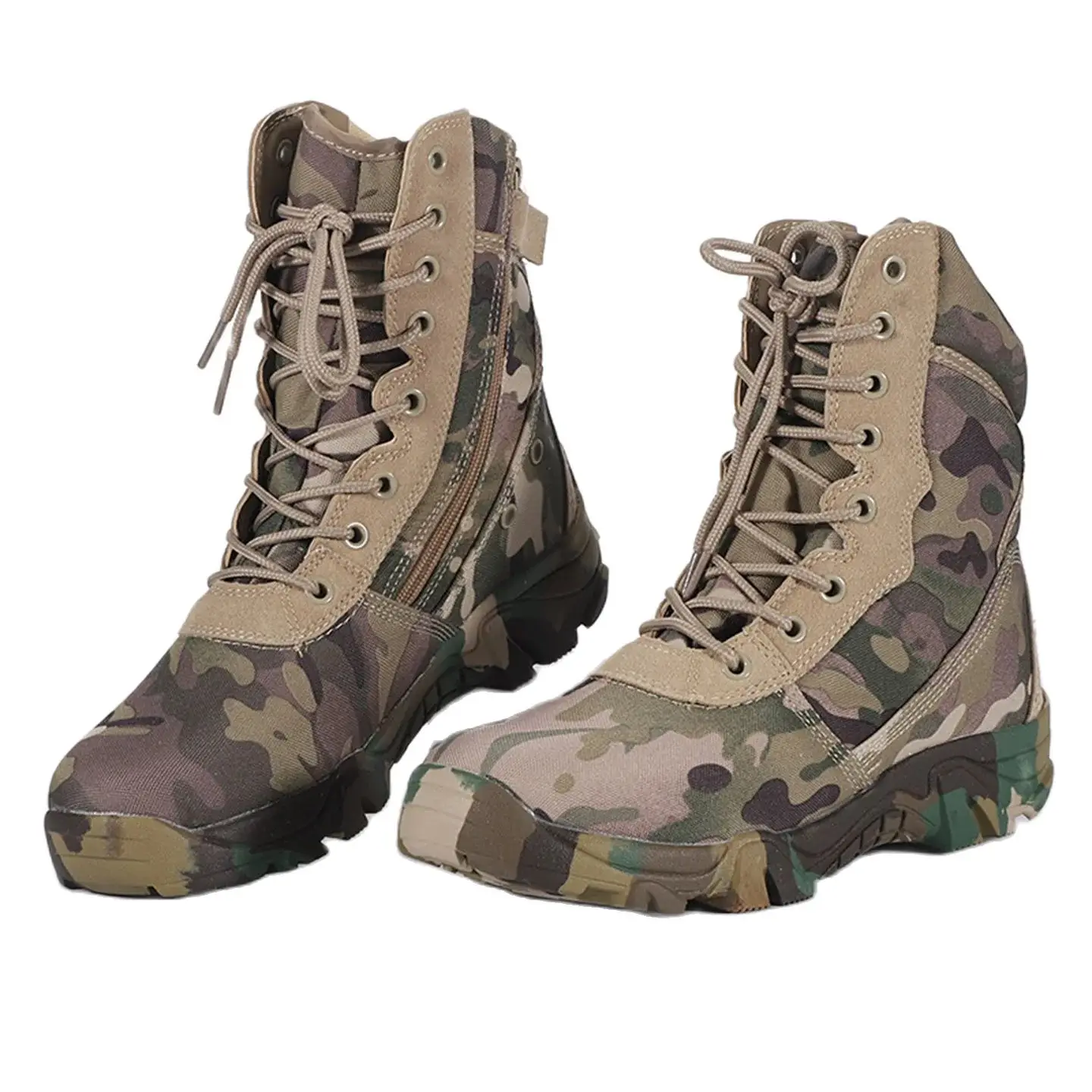 

Summer Camouflage Desert Tactical Shoes High Top Men's Breathable Hunting Boots Outdoor Hiking Training Boots