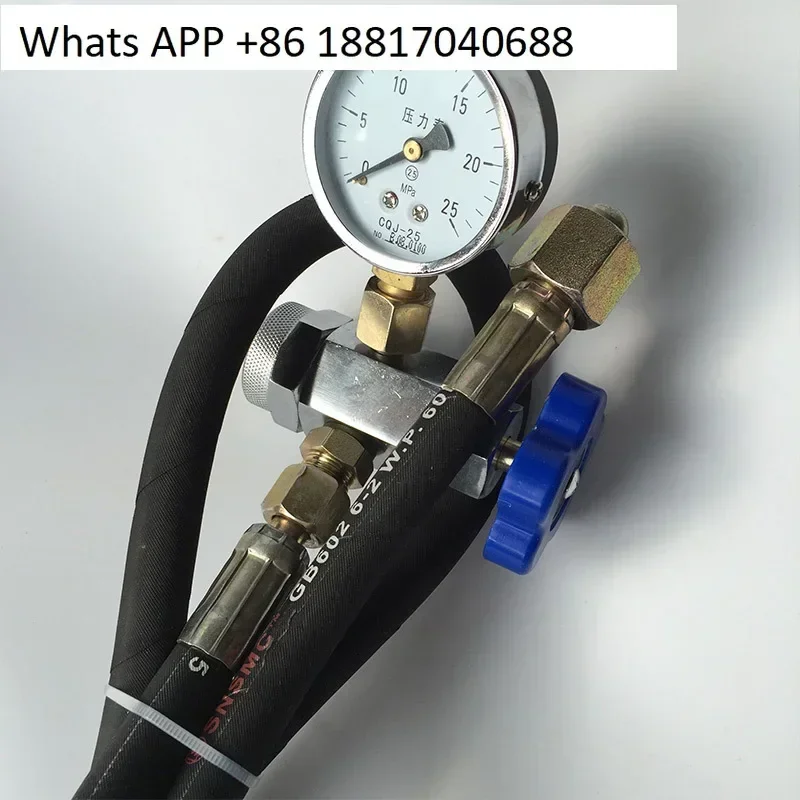 

Hydraulic Accumulator Charging Tool QC12Y Shearing Machine Nitrogen Filling Tool CQJ - 16/25/40 MPA Switch Valve