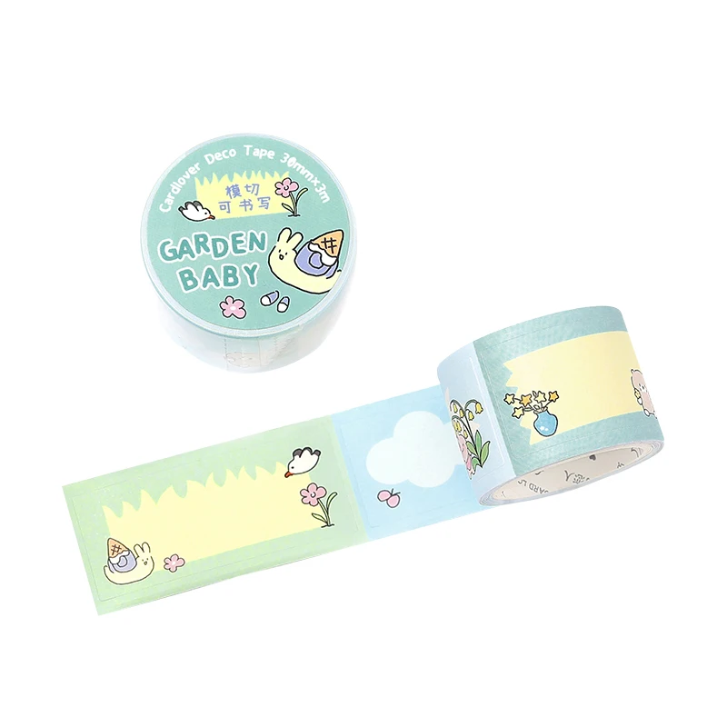 8팩/LOT 마루코 어드벤처 시리즈 귀엽고 사랑스러운 복고풍 장식 종이 마스킹 와시 테이프