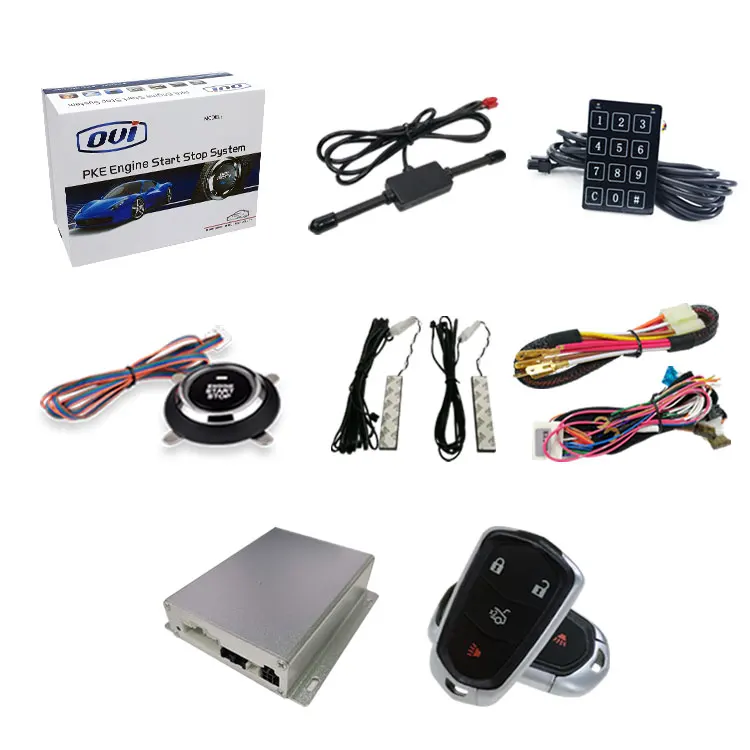 China Supplier Remote Starter Microchip Car Engine Start And Stop Push Button System