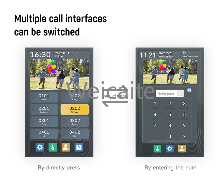 سعر جيد نظام أندرويد فيديو نظام اتصال داخلي الهاتف تويا باب متعدد الوحدات شقة IP فيديو باب الهاتف نظام اتصال داخلي