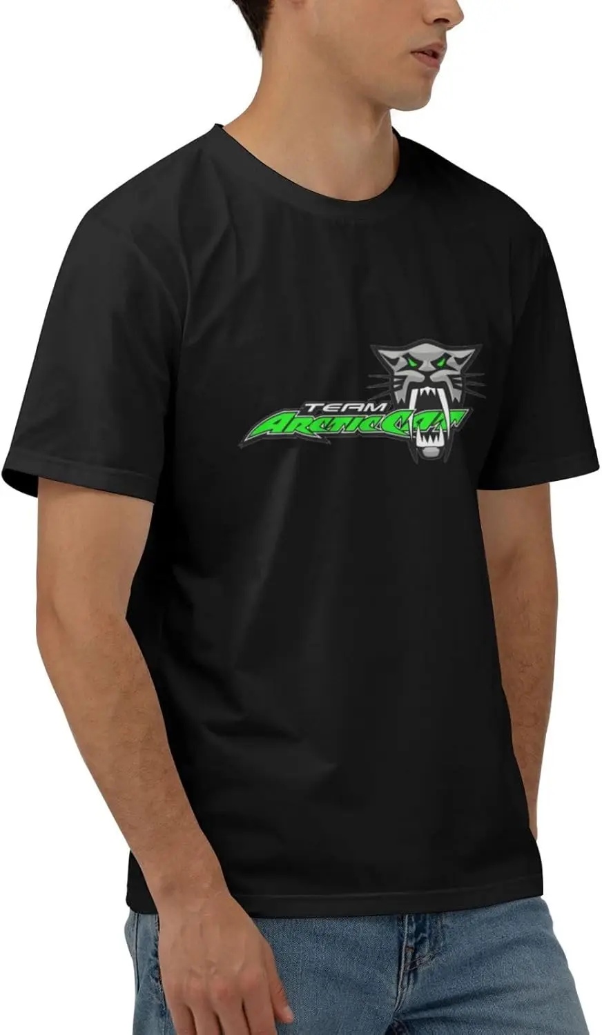 Arctic Cat Men's 170g Combed Cotton Short Sleeve T-Shirt