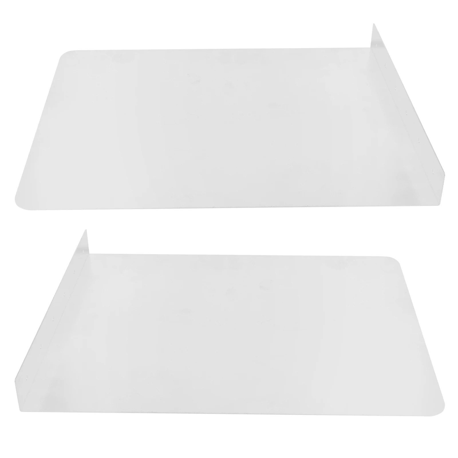 

2 Pcs Splash Guard Stainless Steel Side Kitchen Wall Metal Splatter Guard Mount Protective Anti Rust Strong Design