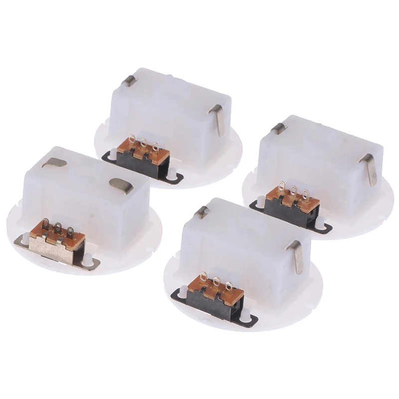 (YOUU06)5Pcs For AG13 With Switch Round Base Battery Box Button Compartment Craft Battery Storage Case Battery Compartment