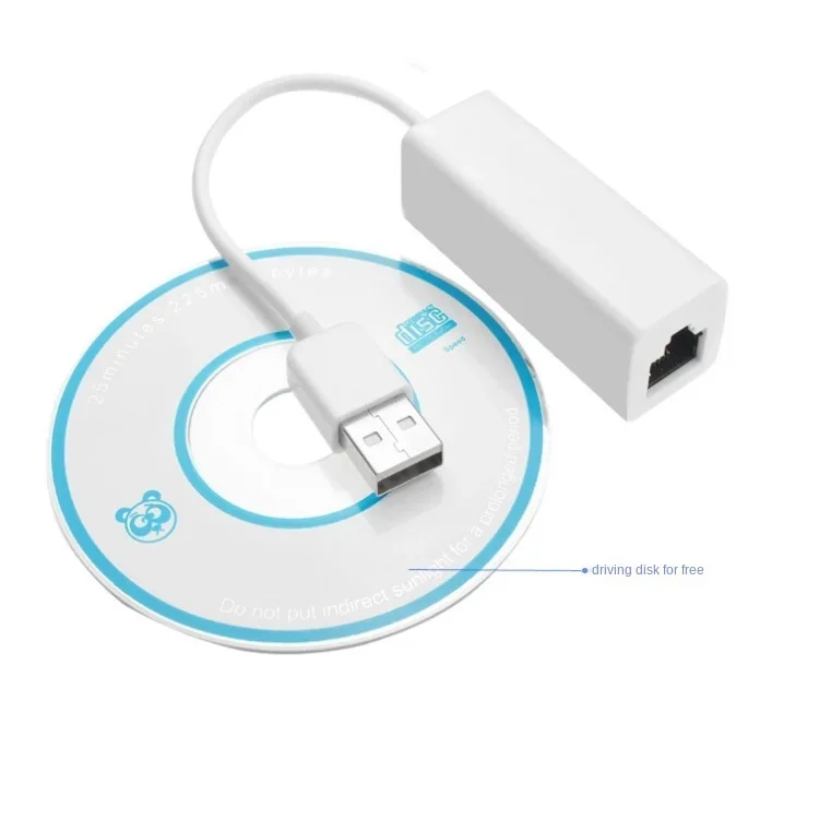 Ethernet-адаптер с USB 2,0 на RJ45, сетевые Lan-адаптеры 10/100 Мбит/с для Macbook Win7 VDX99