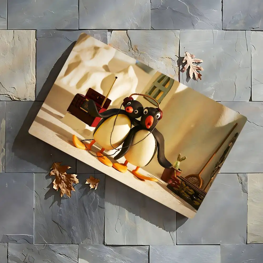 P-Pin-guS CuteS Cartoon Kitchen Mat Washable Non-Slip Living Room Sofa Chairs Area Mat Kitchen Toilet Rug