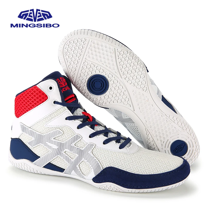 

Wrestling Shoes for Men Women Indoor Training Boxing Sneakers Male Quality Women Sport Flighting Shoes Big Size