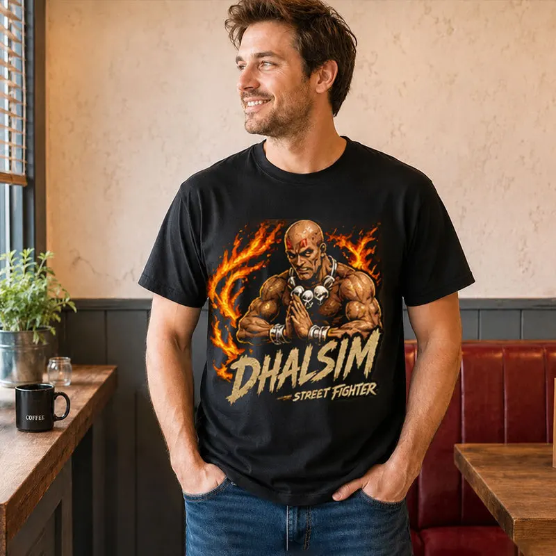 Street Fighter Graphic T-shitr Gift for Gamer Retro Arcade Fighting Game Classic Tee 0813 Hadouken World Warriors Unisex Top