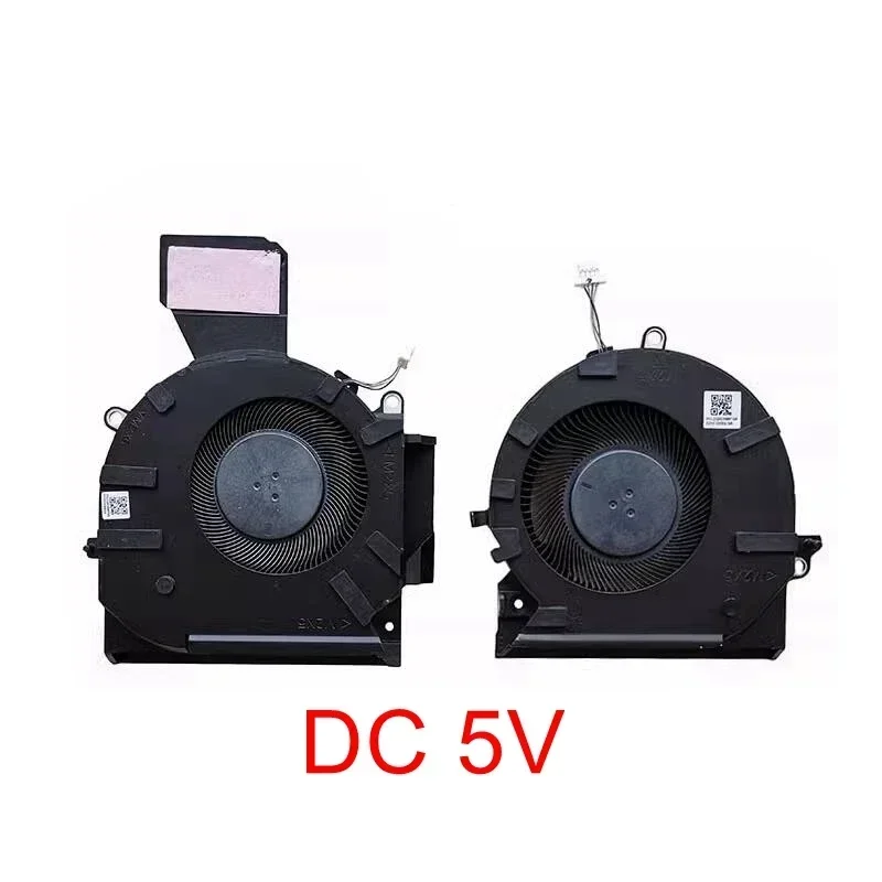 

Вентилятор охлаждения процессора ноутбука для HP OMEN 16-B 16-C TPN-Q265 TPN-Q267 Cooler M75487-001 M75488-001 M75483-001 M75485-001 DC12V 5V