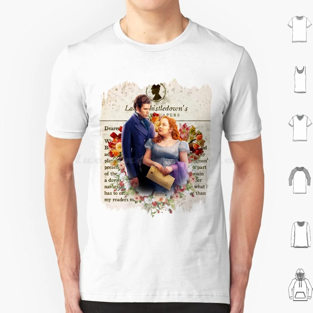 Colin & Penelope Featherington Lady Whistledown Society Papers Netflix T Shirt Men Women Kids 6xl Netflix Season 3 3 Colin