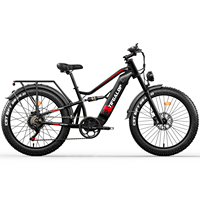 TIFGALOP ES7 City Electric Bicycle 750W 52V19AH Top Speed 32mph 26 inch Fat Tire Mountain Off road Electric Bicycle