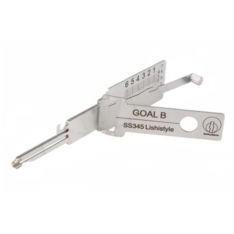 GOAL B SS345 Original Lishi 2 in 1 Locksmith For Home Door locks Decoding Locksmith Tools