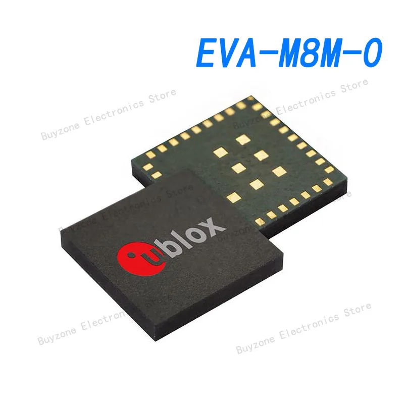 

EVA-M8M-0 GNSS / GPS Modules u-blox M8 GNSS moduleROM, crystal, GPS/Glonass defaultLGA43, 7x7 mm, 500 pcs/reel