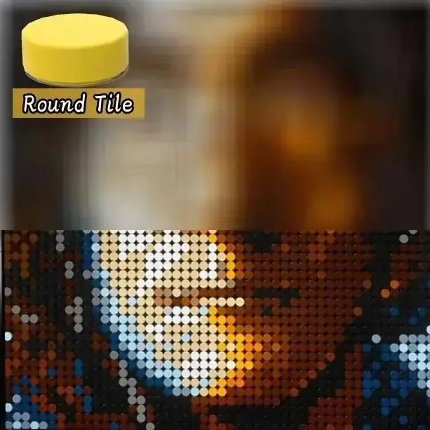 Pixel Art Painting Movie Building Blocks Set Mosaic Classic DIY Bricks Toys Wall Decorations Challenging Creative Birthday Gifts
