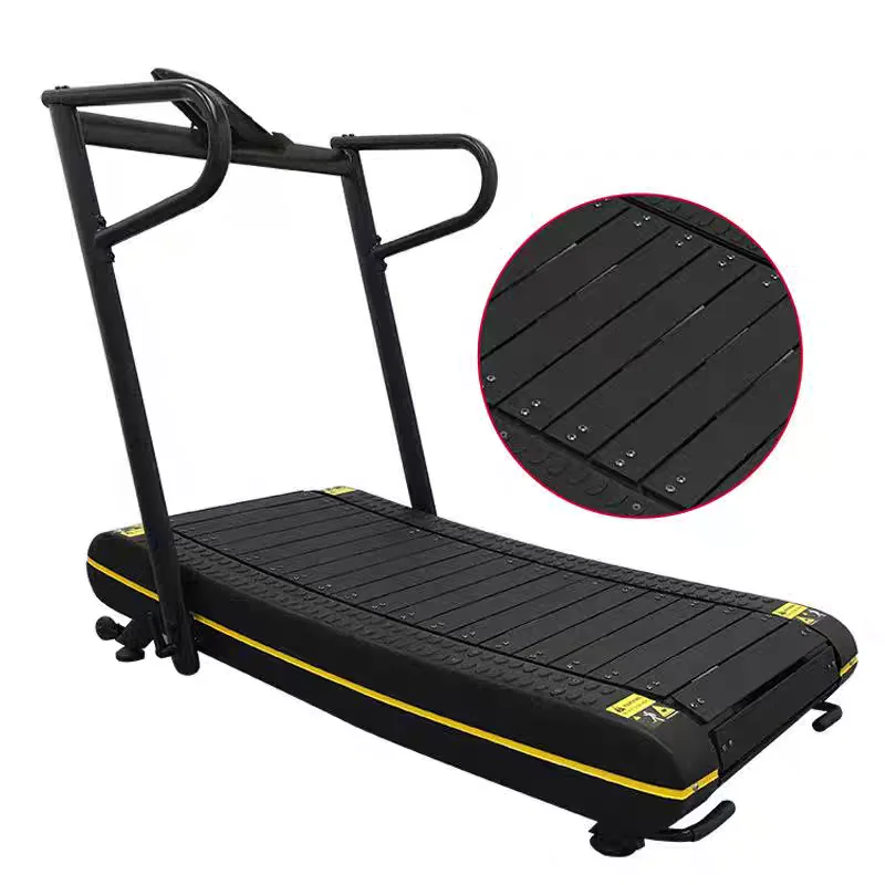High Standard Unpowered Foldable Cardio Gym Equipment Gravity Treadmill Home Running Unplugged Non-Motorized Gravity Treadmill