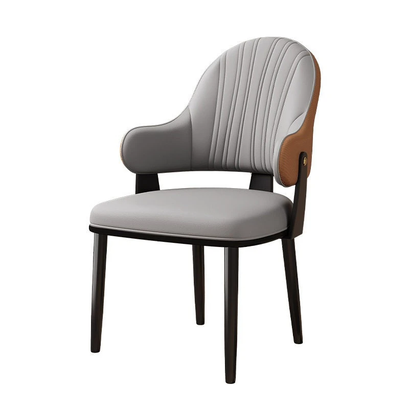 Nordic Casual Home Modern Simple Chair Restaurant Back Chair Negotiation Chair
