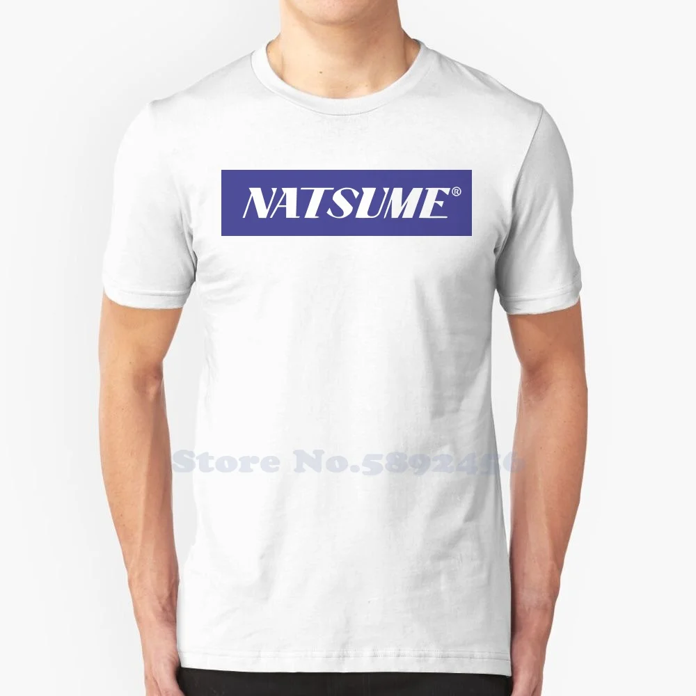 Natsume Brand Logo 2023 Streetwear T Shirt Top Quality Graphic Tees