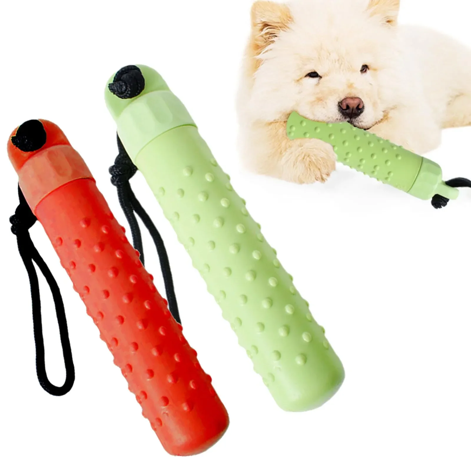 

Dog Float Bumper Chew Toy Training Dummy Retrieving Bumpers Pool Beach Water Game Interactive Toys For Small Medium Large Dogs
