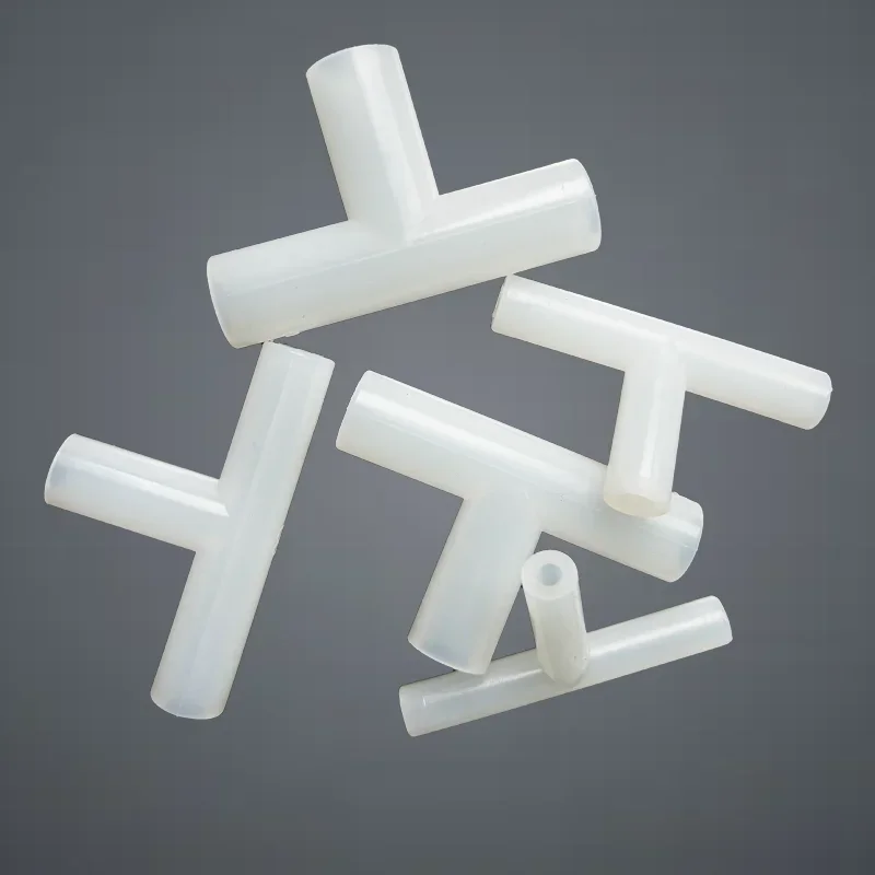 1PC Silicone Three-way Hard Tube Soft Connector T-shaped Tee Pipe Coupling Joint Equal Diameter for Fish Tank Laboratory Garden