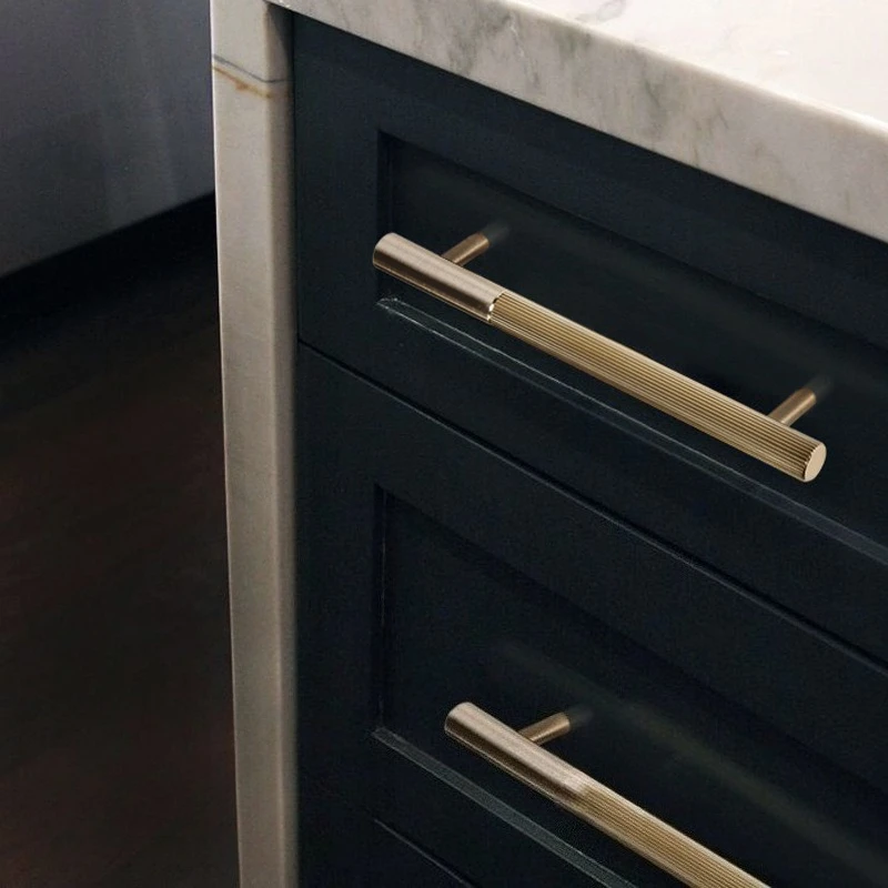 Luxury Light Wind Aluminum Profile Cabinet Handle Furniture Hardware Accessory for Kitchen Door