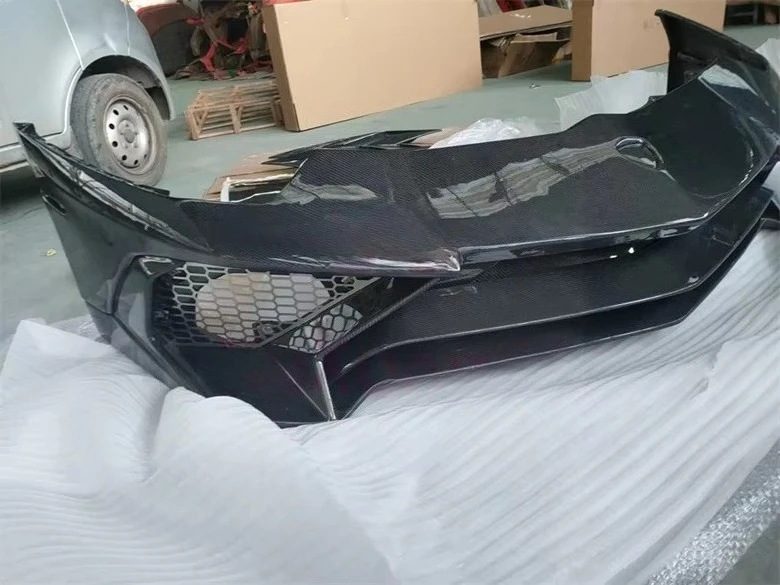 All Carbon Fiber Upgraded LP750 SV Style Front and Rear Bumper Side Skirts for Aventado LP700 LP720 Body Kit
