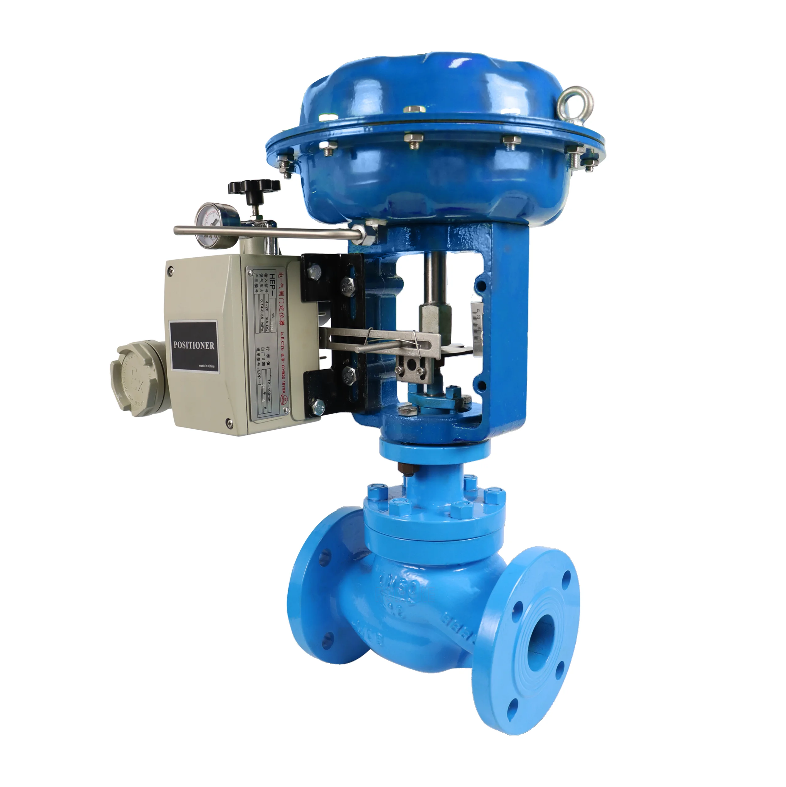 

ZJHP-16C Cast steel pneumatic diaphragm control valve steam heat transfer oil regulating proportional control valve