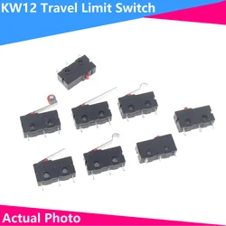 10PCS KW12 stroke limit switch contact button KW11-3Z-2 micro switch straight handle 3pin 5A 125V250V