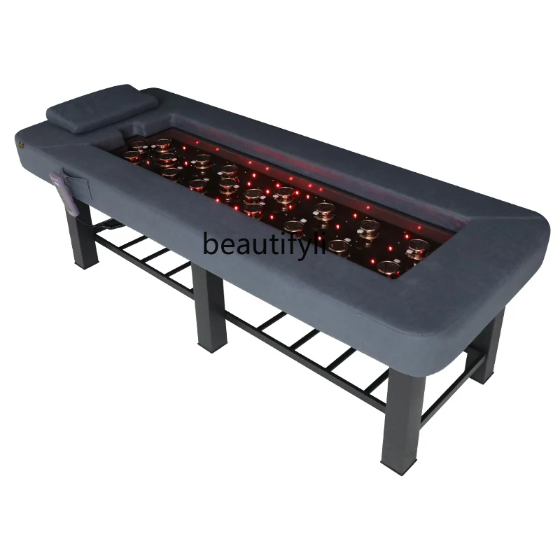 Body Moxibustion Bed Automatic Smoke-Free Moxibustion Traditional Chinese Medicine Physiotherapy Health Bed Aroma Moxibustion