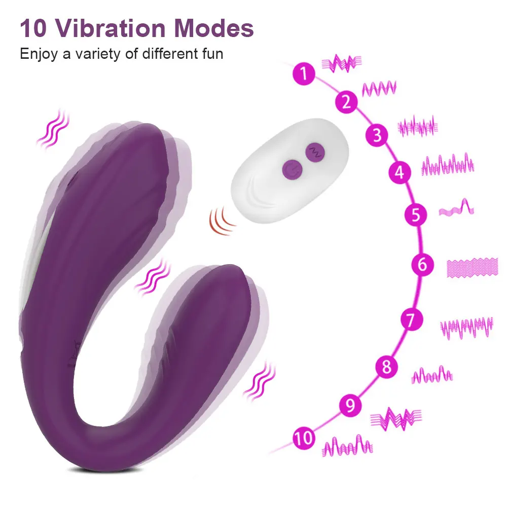 Female Wireless Remote Control Vibrator Clitoral Stimulator G-Spot Dual Motor Wearable Dildo Vibrator Silent Sex Toys