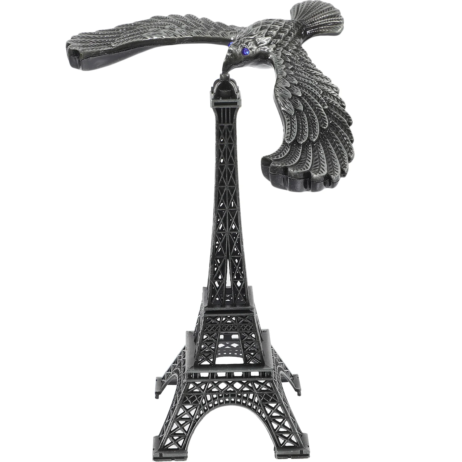 

Balance Bird Desktop Ornament Balancing Home Adornment Alloy Eiffel Tower Eagle Model