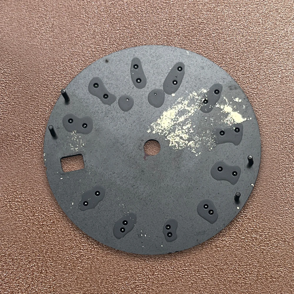 28.5mm S Logo Sunray Dial Suitable For NH35/36 Automatic Movement Green Luminous High-Quality Watch Modification Accessories