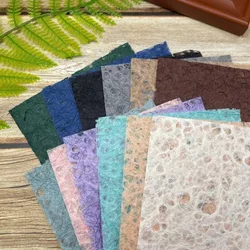 10Pcs A5 Color Vintage Hollow Out Scrapbooking Paper DIY Junk Journal Diary Planner Collage Decoration Tissue Paper Material