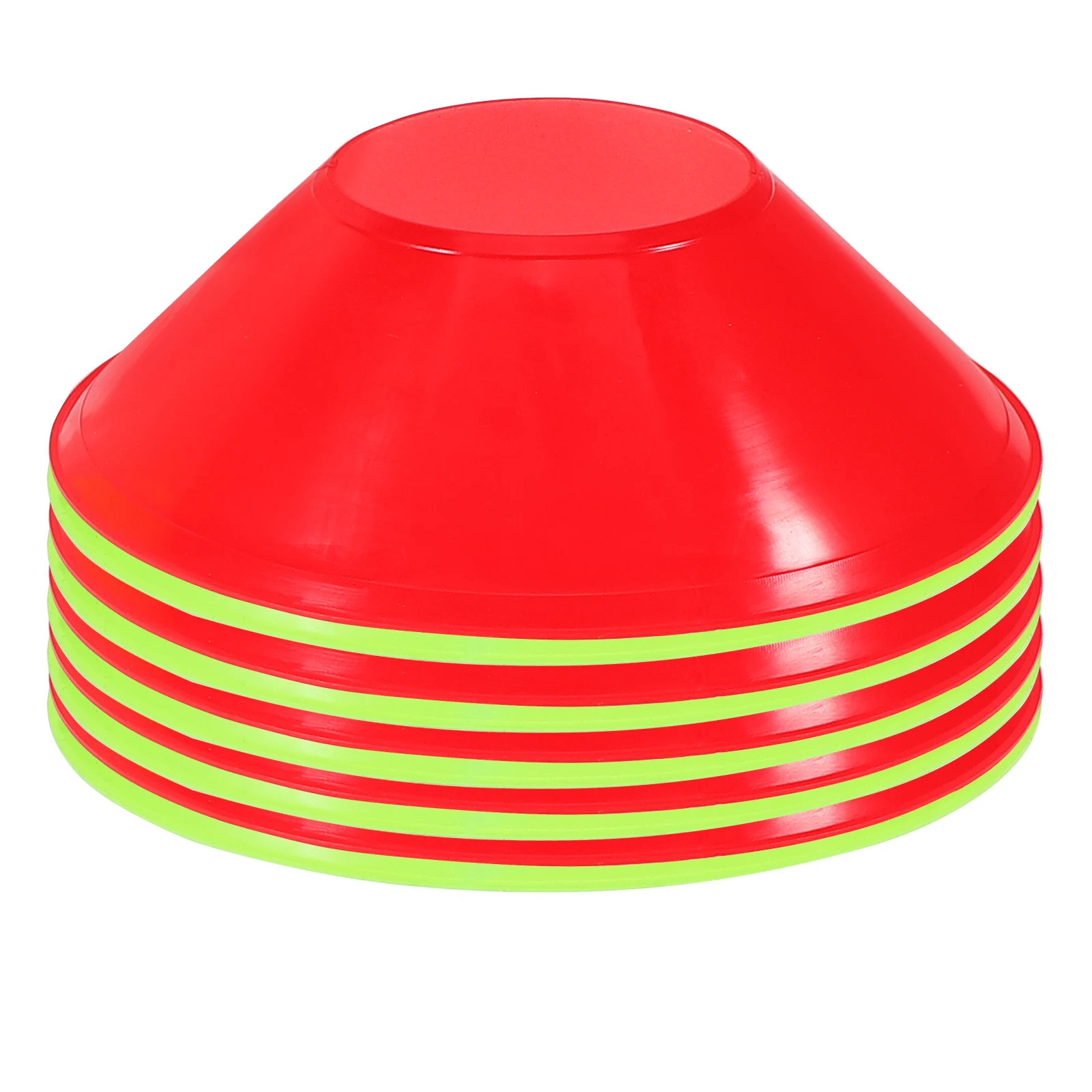 

20 Pcs Football Training Obstacles Marker Cones Field Agility Mini Soccer Basketball Sports Gear Portable Durable Soft Safety