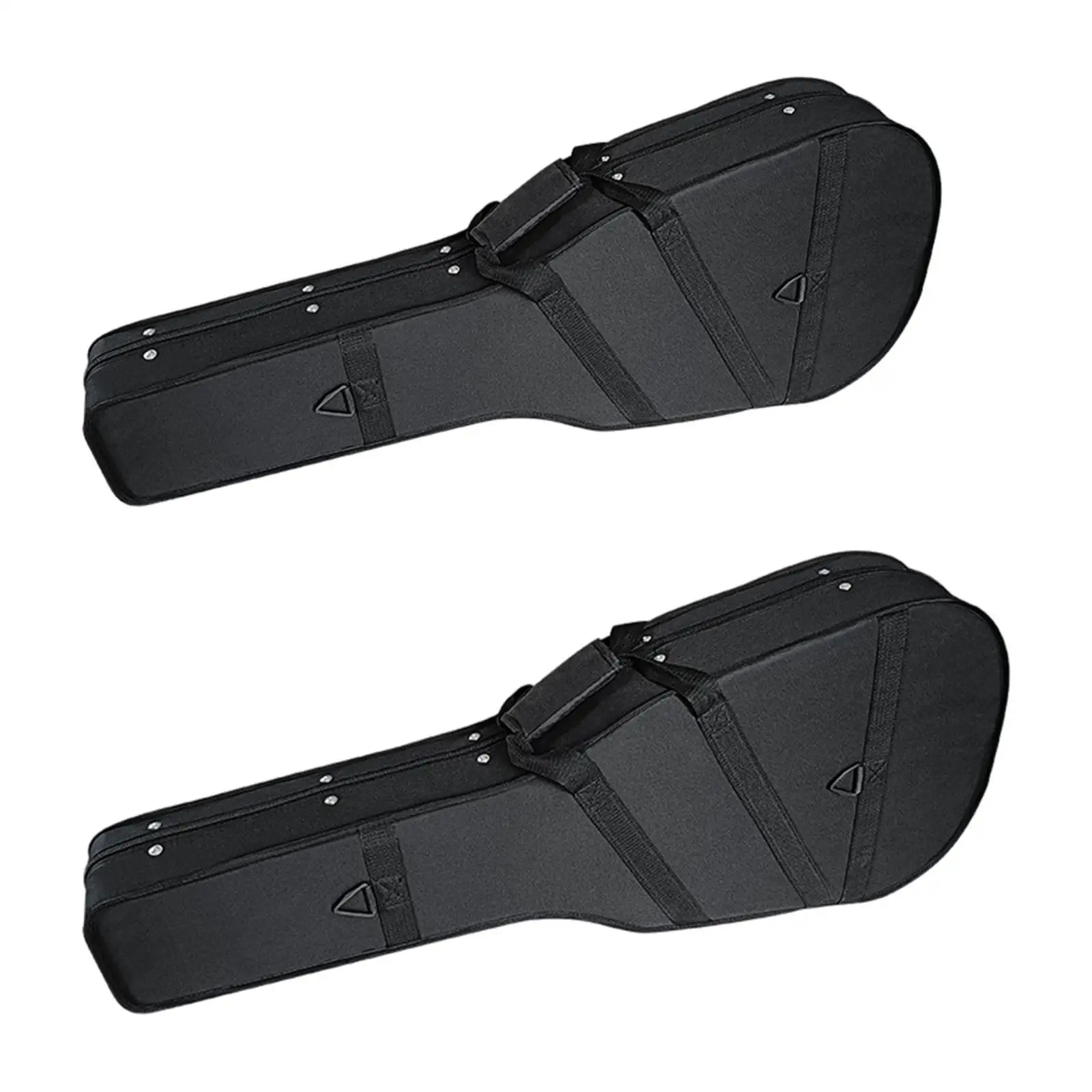 

Acoustic Guitar Bag Oxford with Adjustable Straps Guitar Hard Box Case