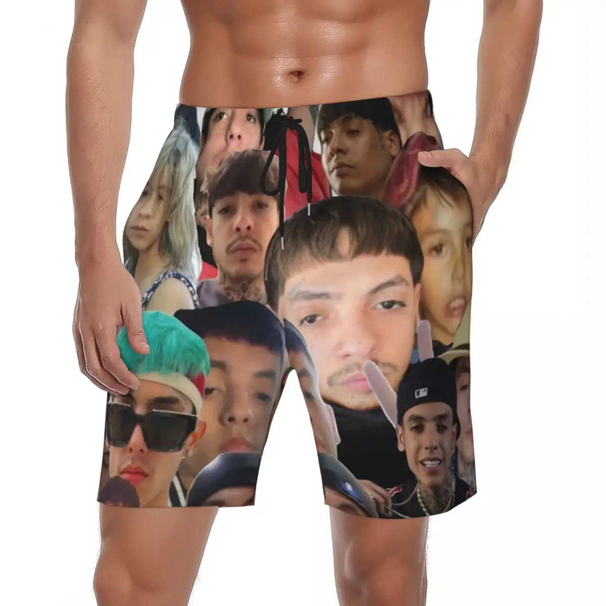 

Summer Board Shorts Man N-Natanael Canos Sports Surf Musician Photo Custom Beach Shorts Stylish Quick Dry Beach Trunks Plus Size