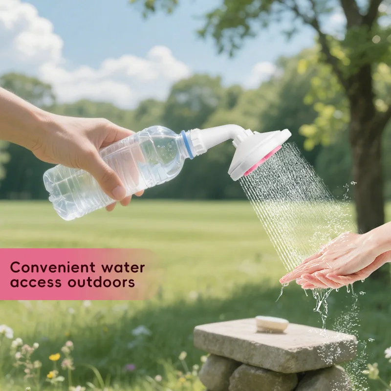 جهاز سقي النباتات في الحديقة - تدفق مياه قابل للتعديل، أداة بلاستيكية مريحة للري للنباتات