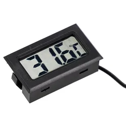 LCD Thermometer Temperature Meter Gauge With Waterproof Sensor Probe Simple And Reliable Temperature Monitoring