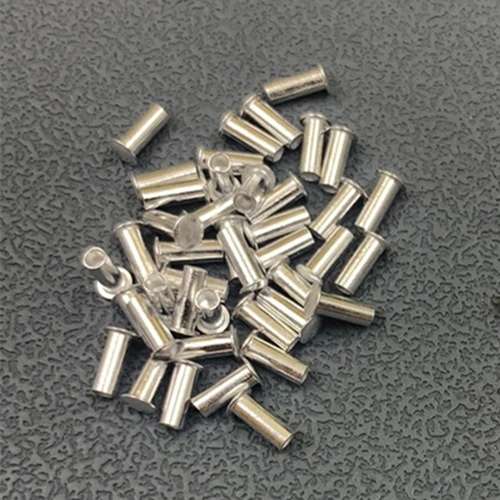 10pcs Half Hollow Copper/Alloy Rivets For Zippo Lighter Fire Steel Grind Wheel's Rivet Universal Accessories Spare Repair Part view 4