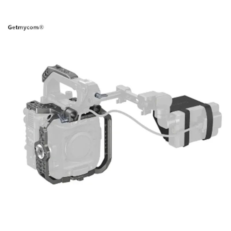 for SmallRig Basic Advanced Cage Kit for Canon EOS C400 with Baseplate Top Handle Extension Module 4946 4947