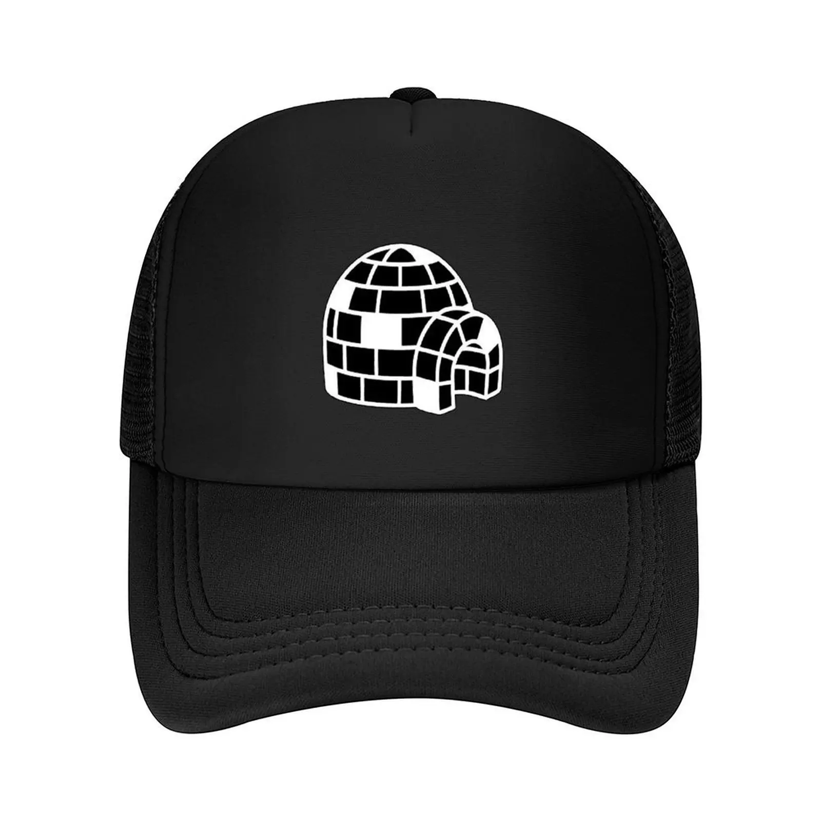 

Pudgy Penguins Pocket Logo Igloo Black Baseball Cap designer cap party Hat Uv Protection Solar Hat Trucker Hats For Men Women's