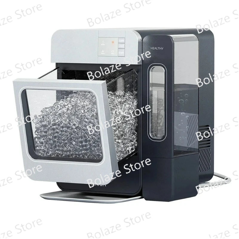 IC1501Self Cleaning Soft Crunchy Chewable Pellet Pebble Countertop Nugget Ice Maker Making Machine Household