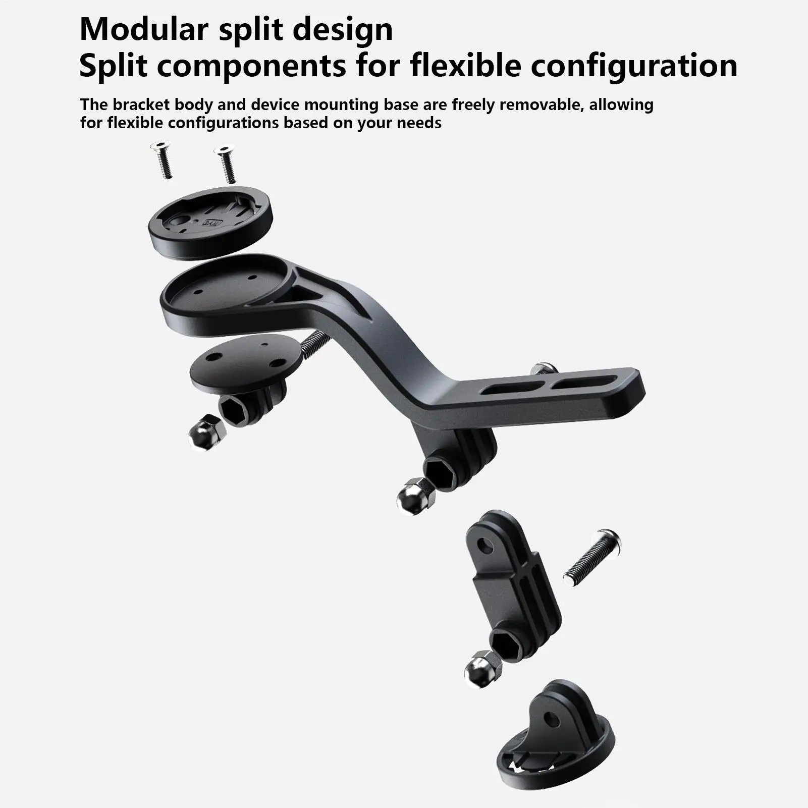 

Bicycle Extension Handle Bar Multifunctional Gps Holder Handle Bar Extension For Bike For Lamp Electric Stopwatches Mountain