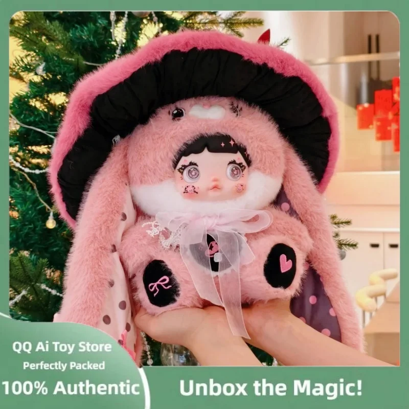 

Original Stock Nommi 400% V2 Mushroom Cap Series Vinyl Plush Blind Box Kawaii Plush Doll Collection Festival Gift Mystery Box